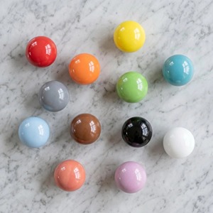 Modern <b>Ceramic</b> Kitchen Drawer <b>Knobs</b> and Pulls Handcrafted Multi-piece Package for Furniture Hardware - Product Image 5