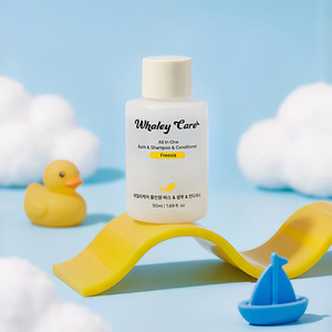 [Danaplan] WhaleyCare All-in-One Bath & <b>Shampoo</b> & Conditioner 50ml Children Shower Gel Tear Free Daily Moisture Soap - Product Image 6