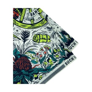 Pañuelos Bandana Étnicos Personalizados al por Mayor en Stock con Patrón de Puntos, de Algodón, Seda y Poliéster Negro con Logotipo Impreso, Pañuelos Baratos - Product Image 5