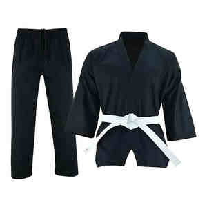 Uniforme d'arts martiaux durable et léger, doté d'un tissu en coton confortable et d'une coupe flexible pour les performances de Taekwondo - Product Image 1