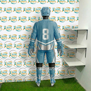 Elegante Conjunto de Uniforme de Hockey sobre Hielo para Hombre, Ligero, Transpirable, Tejido Suave, Ajuste Cómodo para Entrenamientos y Partidos - Product Image 3
