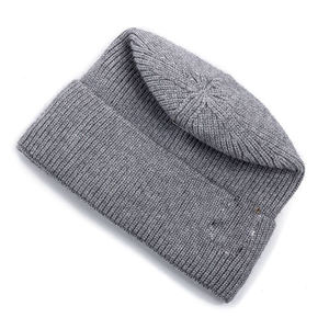 Gorro de Felpa Gris Unisex para Adultos, Color Sólido, Piel Sintética, Gorro Cálido de Invierno, Suave y Cómodo - Product Image 6