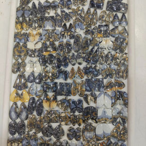 Alta calidad Natural maligana jaspe precio al por mayor de piedras preciosas sueltas maligana jaspe cabujón para la fabricación de joyas par - Product Image 1