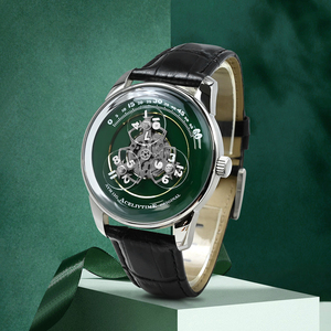 Wholesale Waterproof <b>Skeleton</b> <b>Watch</b> for Men 316L Stainless Steel Case <b>Automatic</b> Mechanical Hollow Wristwatch - Product Image 5