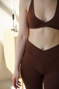 Conjuntos Deportivos de Gimnasio para Mujer, Ropa Deportiva Transpirable, Cintura Elástica, Conjunto de Yoga de 2 Piezas - Product Image 3