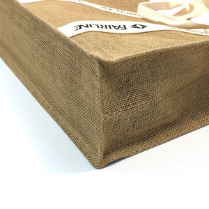 Bolsa de Almacenamiento de Yute con Asas Reforzadas para Facilitar el Transporte y una Larga Duración - Product Image 3