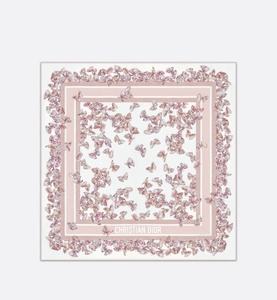 Lightweight Breathable & Smooth Texture <b>Red</b> Rose Print Satin <b>Silk</b> Scarf for Women and Girl Inspired Fashion Accessory <b>Silk</b> Scarf - Product Image 3