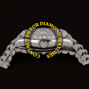 Montre à quartz de luxe avec cadran en verre à chiffres romains, sertie de moissanite, design tendance, cadeau d'anniversaire pour elle, très bien notée - Product Image 3