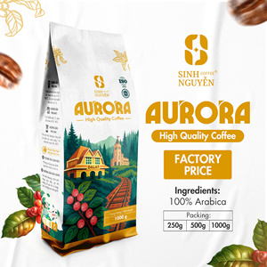 กาแฟอาราบิก้าคั่วกลางพรีเมียม เมล็ดกาแฟเต็มเมล็ด รสชาติหวาน มีคาเฟอีน ผลิตจากเวียดนาม ขายส่งจำนวนมาก สำหรับร้านอาหาร โรงแรม - Product Image 1