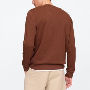 Sweat-shirt athlétique ajusté à manches longues pour homme, séchage rapide, respirant, rafraîchissant, couleur unie, vêtement de sport, haut de survêtement - Product Image 6