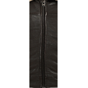 OEM Service Hot Premium Quality 100% Leather Winter <b>Jacket</b> for Men Casual Style Zipper Closure Reversible Waterproof Front - Product Image 6
