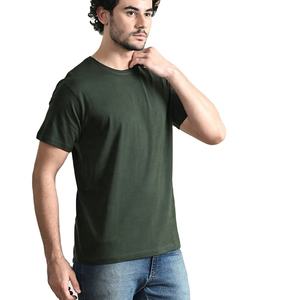 Vente en gros de t-shirt à manches courtes pour hommes t-shirt en coton décontracté simple OEM ODM fourniture d'usine t-shirt avec logo personnalisé idéal pour une utilisation en extérieur - Product Image 3