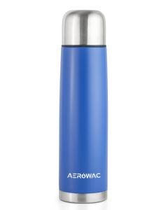 Reusable vacuum insulated <b>metal</b> drink bottle with long lasting temperature preservation portable carrying strap for outdoor - Product Image 6