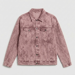 High Quality <b>Men</b> <b>Denim</b> <b>Jacket</b> Everyday Casual Jean Coat with Personalized Embroidery and Logo Printing Best Selling <b>Denim</b> <b>Jacket</b> - Product Image 1
