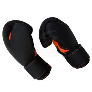 Gants de MMA en cuir de haute qualité, rembourrage épais, design imperméable, fermeture à boucle pour la sécurité en boxe, les séances d'entraînement et de sparring - Product Image 4