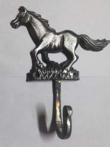 Gancho para Abrigos Seahorse, de Hierro Fundido Antiguo, Rústico, para Llaves - Product Image 6