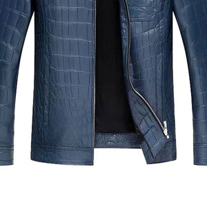 Veste en cuir de crocodile élégante pour homme, qualité supérieure, durable, confortable, manteau d'hiver tendance - Product Image 6