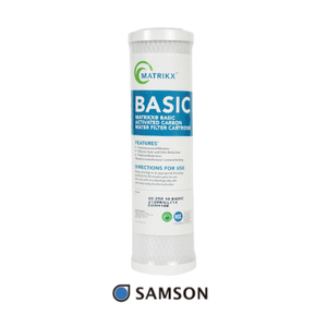 Cartouche de filtration d'eau 5 microns pour système RO sous évier, pré-filtre à charbon extrudé, bloc de charbon, prix compétitif - Product Image 1