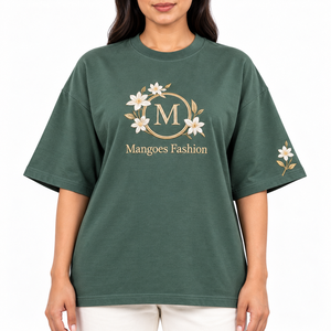 T-shirt Unisexe Oversize en Coton Lourd 100% Personnalisable avec Impression Sérigraphique de Logo – Vente en Gros - Product Image 5