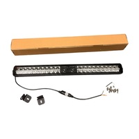 Feux LED tout-terrain 10-50 pouces, barre lumineuse LED double rangée, lumière auxiliaire laser, DRL jaune, feux de jour, lumières LED auxiliaires