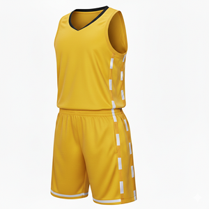 Uniformes de Baloncesto Personalizables, Ecológicos, Ligeros, de Secado Rápido y Transpirables, Impresión Digital Profesional, 100% Poliéster, Diseño Único - Product Image 1