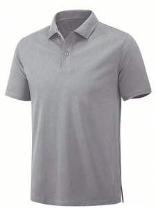 Nueva Camiseta Casual de Moda, Estilo Personalizado, Camiseta Polo de Manga Corta para Hombre, Buena Calidad, Ropa Urbana de Alta Gama, Camisetas para Hombre - Product Image 2