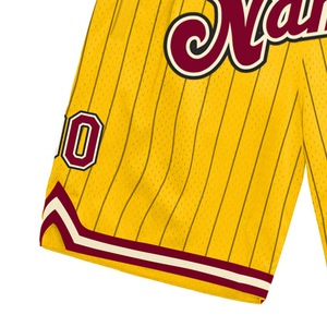 <b>Customized</b> Sports Team Shorts 100% Polyester Mesh Sublimated Club Name Training Basketball Athletic Shorts for Teamwear - Product Image 2