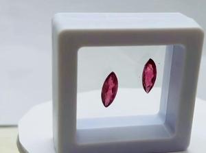 Turmalina rosa natural en forma de marquesa, par a juego, 5.00 quilates, piedras preciosas finas para la elaboración de joyas para niñas y mujeres. - Product Image 4