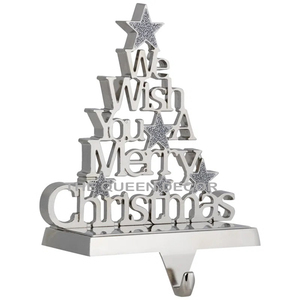 Blank Sublimation Doors Hanging Use <b>Stocking</b> <b>Holder</b> For Home Christmas Decorative Use Wooden Base Aluminium <b>Stocking</b> <b>Holder</b> - Product Image 4