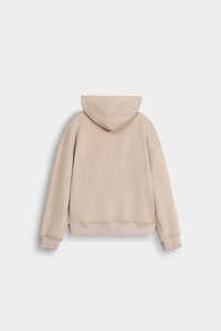 เสื้อสเวตเตอร์มีฮู้ดขนาดใหญ่สำหรับผู้หญิงสีทึบแขนยาวผ้าฝ้ายถักเสื้อสวมหัวลำลองสำหรับฤดูใบไม้ร่วง - Product Image 6