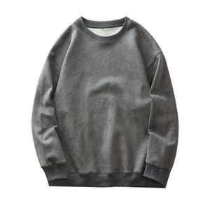 เสื้อสเวตเชิ้ตคอกลมผ้าฟลีซคอตตอน 100% สำหรับผู้ชาย พิมพ์ลายดิจิตอลสีสันตามสั่ง รุ่นหนาพิเศษสำหรับฤดูหนาว พร้อมบริการ OEM - Product Image 6