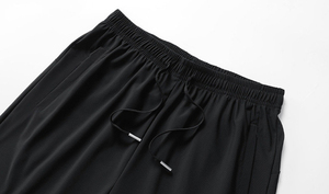 Shorts décontractés en coton pour hommes de qualité supérieure 2026 – Taille et couleur personnalisables, devant plat, fermeture à cordon, grandes tailles - Product Image 4