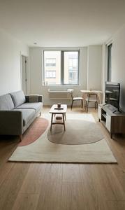 Modern <b>Abstract</b> Geometric Wool Anti-Slip Area Rug Soft Hand Tufted for Living Room Bedroom Minimalist Home Decor - Product Image 3