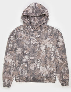 Sudadera con Capucha de Camuflaje Holgada para Hombre, 100% Algodón, 340 Gramos, Estilo Urbano, Inspirada en la Naturaleza - Product Image 2