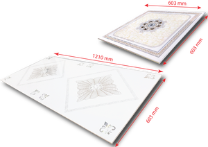 Panel de Techo de PVC (Pima) con Muchos Diseños para Oficina - Product Image 2