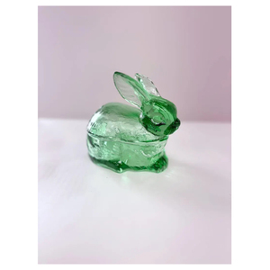 Figura de Conejito en Miniatura Estilo Vintage con Nido, Tipo Indiana Mosser, Conejo de Pascua Coleccionable, Decoración - Product Image 2