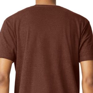 Camiseta para Hombre, Cuello Redondo, Transpirable, Informal, Mezcla de Algodón Suave para Comodidad Diaria y Soluciones de Marca Personalizada - Product Image 4
