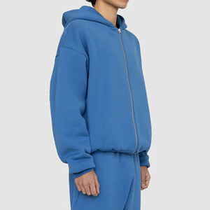 Comfortable Workout Apparel Oversize Men Zipper Tracksuit Premium Casual Sportswear Stylish Oversize Men Zipper Tracksuit - Product Image 3