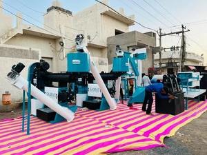 Machine d'extraction industrielle pour moulin commercial, extracteur d'huile de moutarde automatique à 6 boulons, capacité de 3 tonnes par jour, 12,5 CV - Product Image 3