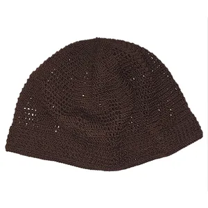 Chapeaux de prière en toile tricotée de qualité supérieure pour musulmans, écologiques, respirants, en plusieurs couleurs, pour toutes les saisons, chapeau de prière islamique - Product Image 5