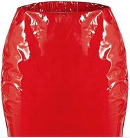 OEM ODM Maßgeschneiderte Damen Leder-Minirock Hohe Taille Slim Fit PU-Leder Kurzer Rock Damenmode Verkauf Fabrik Lieferant
