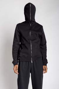 Sweat à capuche léger à fermeture éclair intégrale, en coton doux et confortable, idéal pour le travail, la maison, les activités de plein air ou le quotidien. - Product Image 3