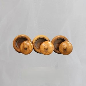 Boîte en bois avec couvercle, prix d'usine en gros, multifonctionnelle, décorative, pots de rangement en bois, boîte à pots au meilleur prix - Product Image 1