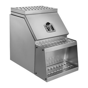 Cassetta Portautensili in Alluminio per Camion, 45,7 cm x 69,85 cm x 64,7 cm, Impermeabile, con Montaggio Laterale - Product Image 1