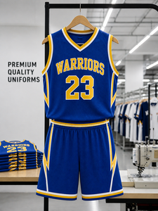 Conjunto de Uniforme de Baloncesto Sublimado Personalizado, Camisetas y Pantalones Cortos de Tela de Malla Transpirable de Secado Rápido, Impresión de Logotipo del Equipo OEM, Ropa Deportiva - Product Image 6