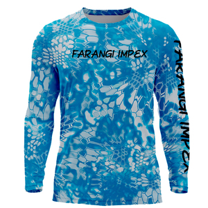 Vêtements pour hommes personnalisés pour la saison de la chasse aux canards en été, motif camouflage, col rond, manches courtes, jersey de chasse à col rond - Product Image 6