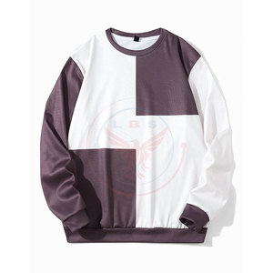 Sweat-shirts en polaire pour hommes de qualité supérieure, vente en gros, couleur unie, avec logo personnalisé - Service OEM en gros - Product Image 1