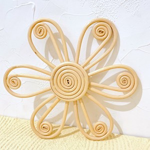 Décoration murale en rotin naturel pour enfants, accessoire de fête pour enfants - Product Image 1