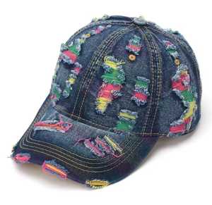 Unisex Distressed Resin <b>Baseball</b> <b>Cap</b> Imitate Animal Print Digital Printing Multicolor Street Style Adjustable Casual Fashion - Product Image 4