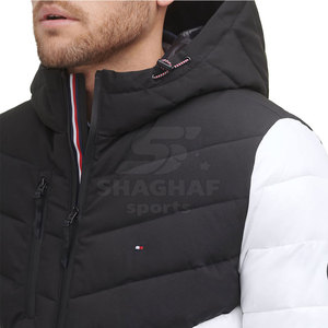 Veste matelassée pour homme respirante en matériau de haute qualité, veste matelassée pour homme la plus vendue - Product Image 5